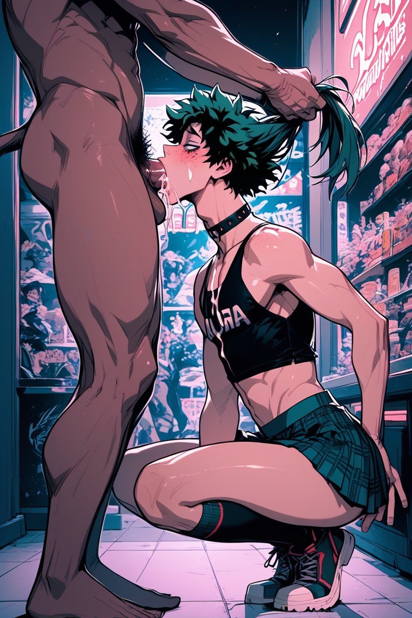 Cumshot, Small Ass, Squatting Hentai AI Porn