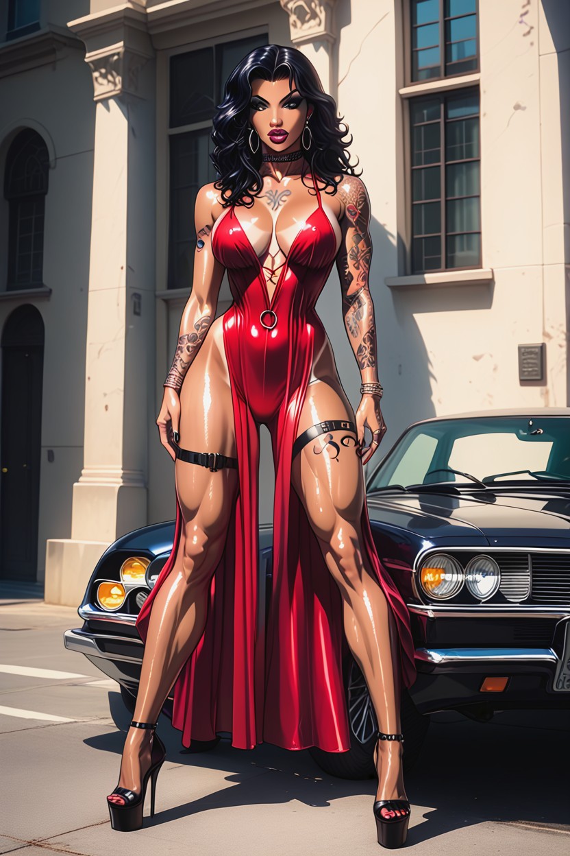 Superhero, Correct Number Of Body Parts And Fingers On Each Hand, Fit Body AI Porn
