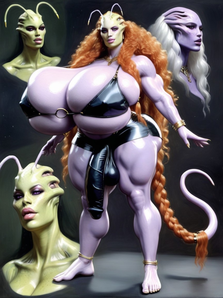 18+, Cleavage, Modeling Shemale AI Porn