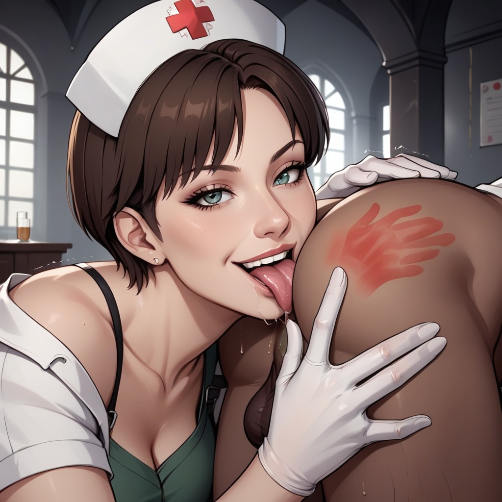 Lots Of Saliva, Shaking, Ultra Detailing Hentai AI Porn