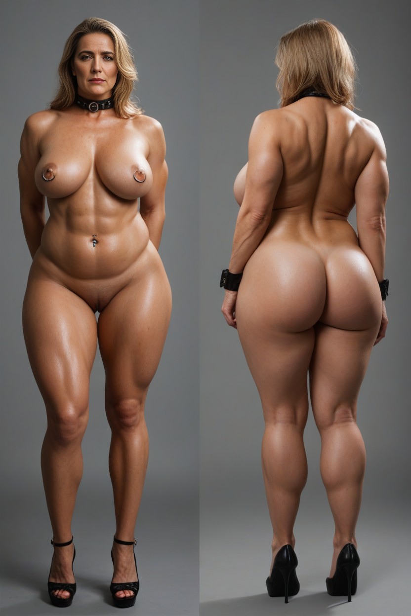 Look Down, Medium Breast, Multiple Views MILF AI Porn