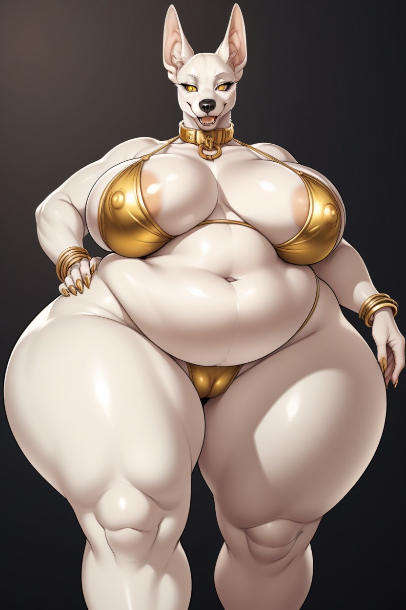 Bottom Up, Full Body, Huge Ass Furry AI Porn