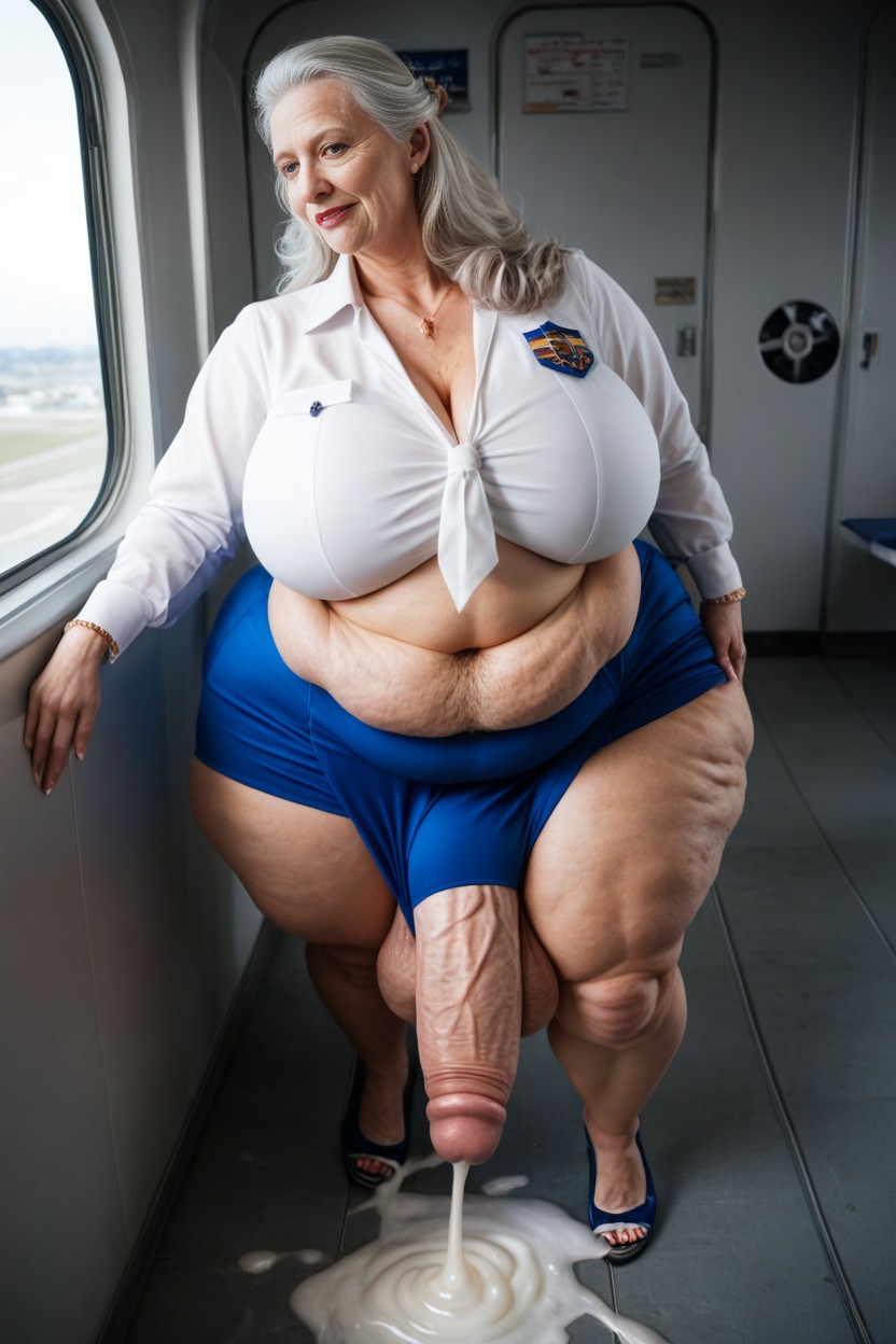 Really Long Legs, Hyper Length Legs Hyper Testicals, Cum On Legs AI Porn