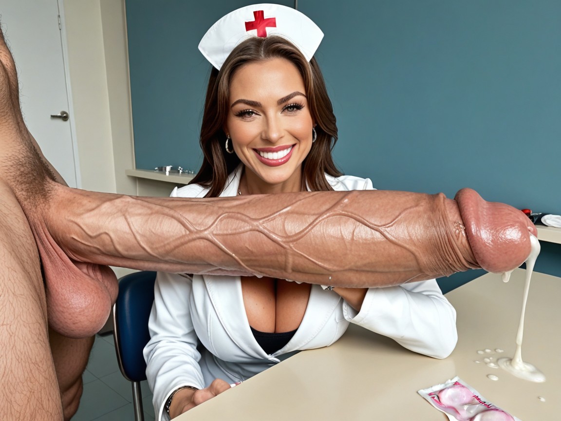Pretty Busty, Cock Ring, Used Condom AI Porn