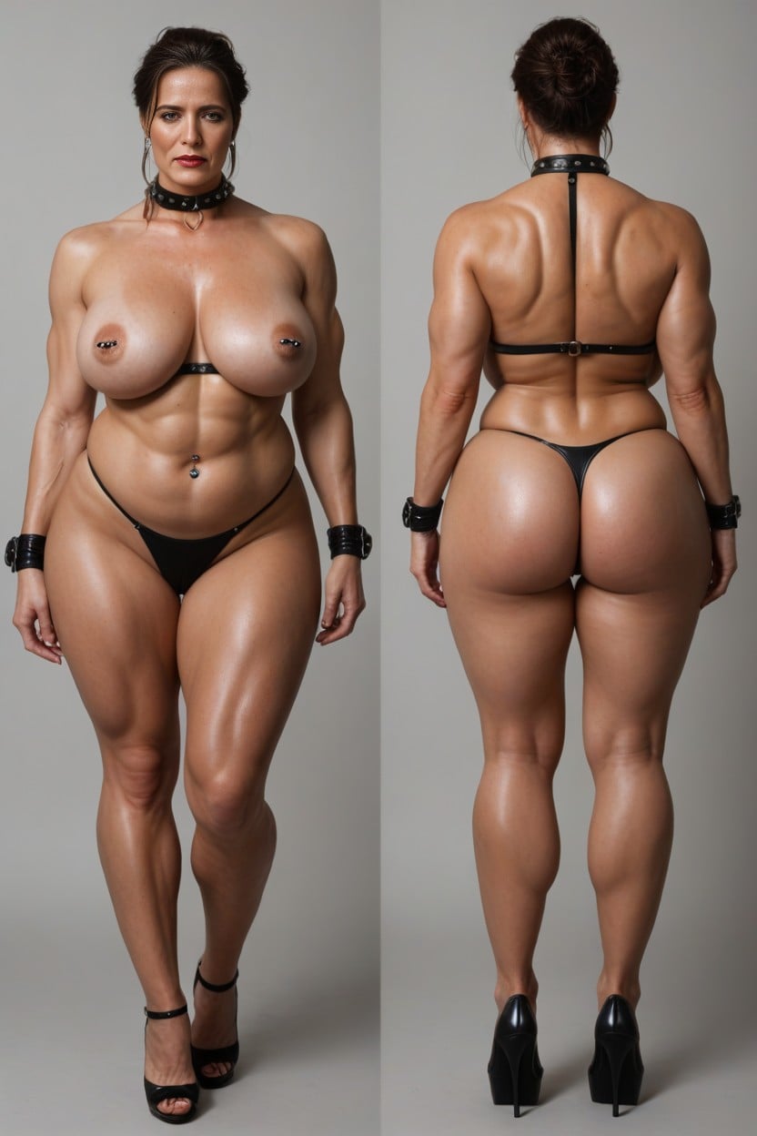 Wide Hips, Rounded Ass, Milf MILF AI Porn