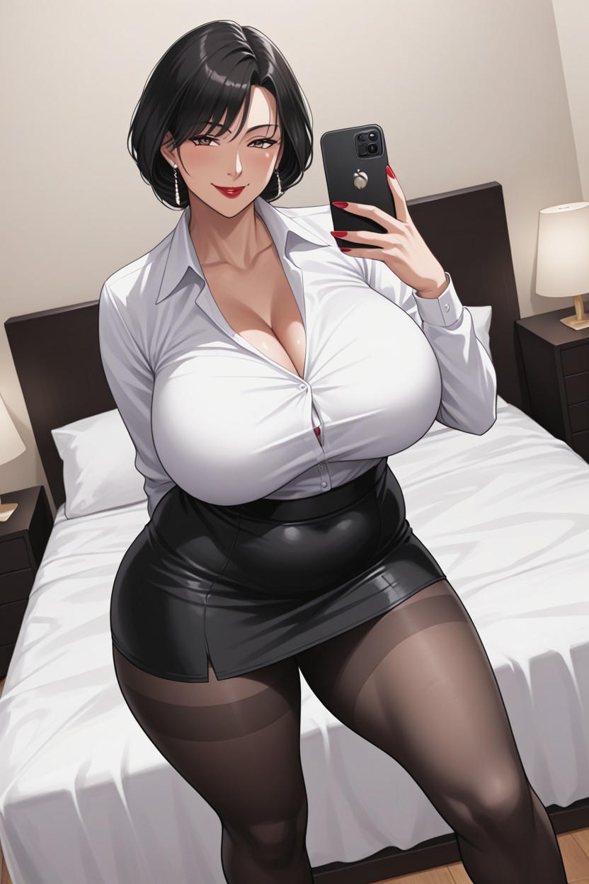 Beautiful, Horny, Bedroom Hentai AI Porn