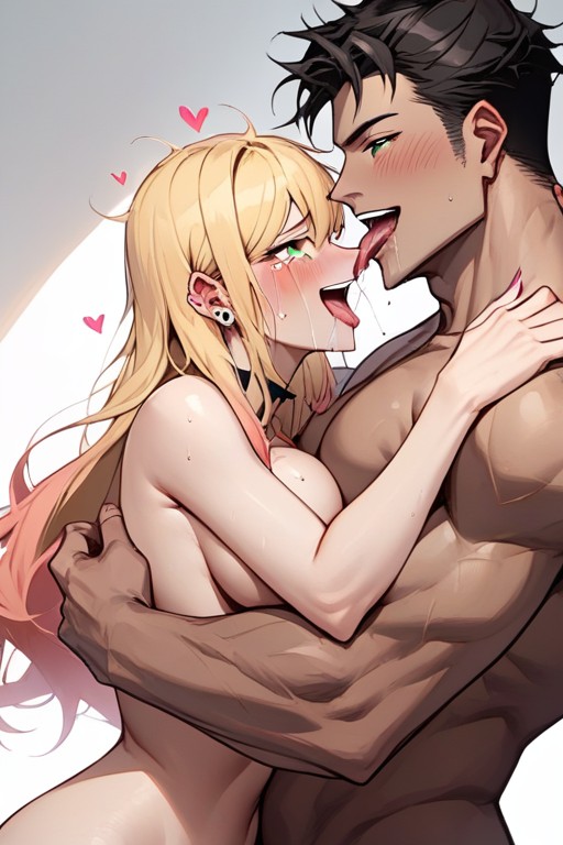 Yellow Hair, Naked, Orgasm Hentai AI Porn