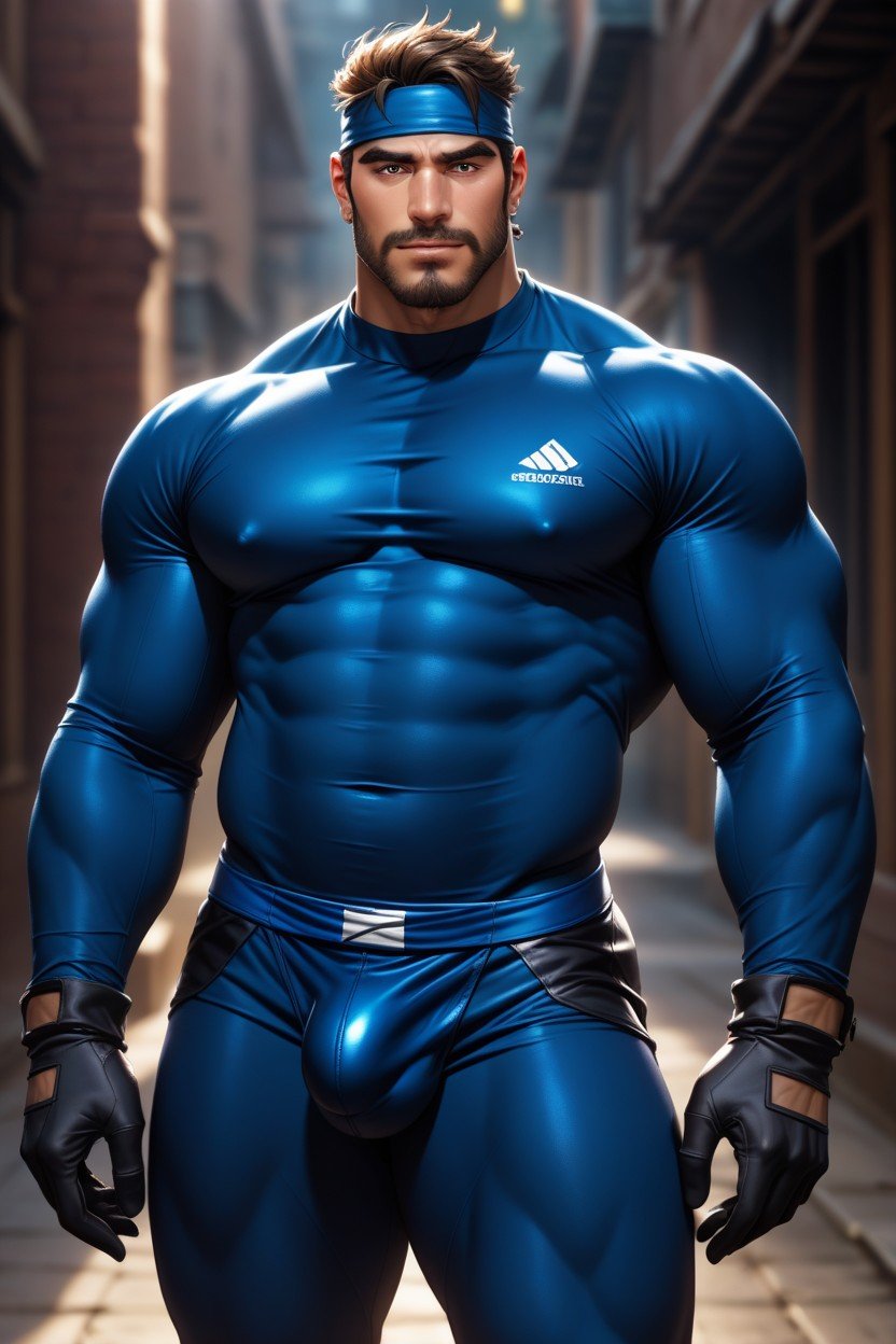 Beard, Facial Hair, Lorasolidsnake Nvwls V AI Gay Porn