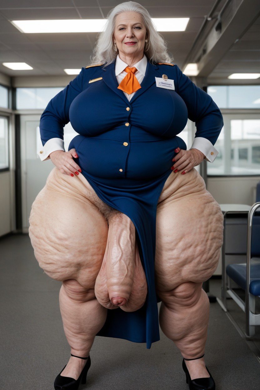 Large Hips, Cuerpo Completo, Impossibly Huge Ass Porno IA