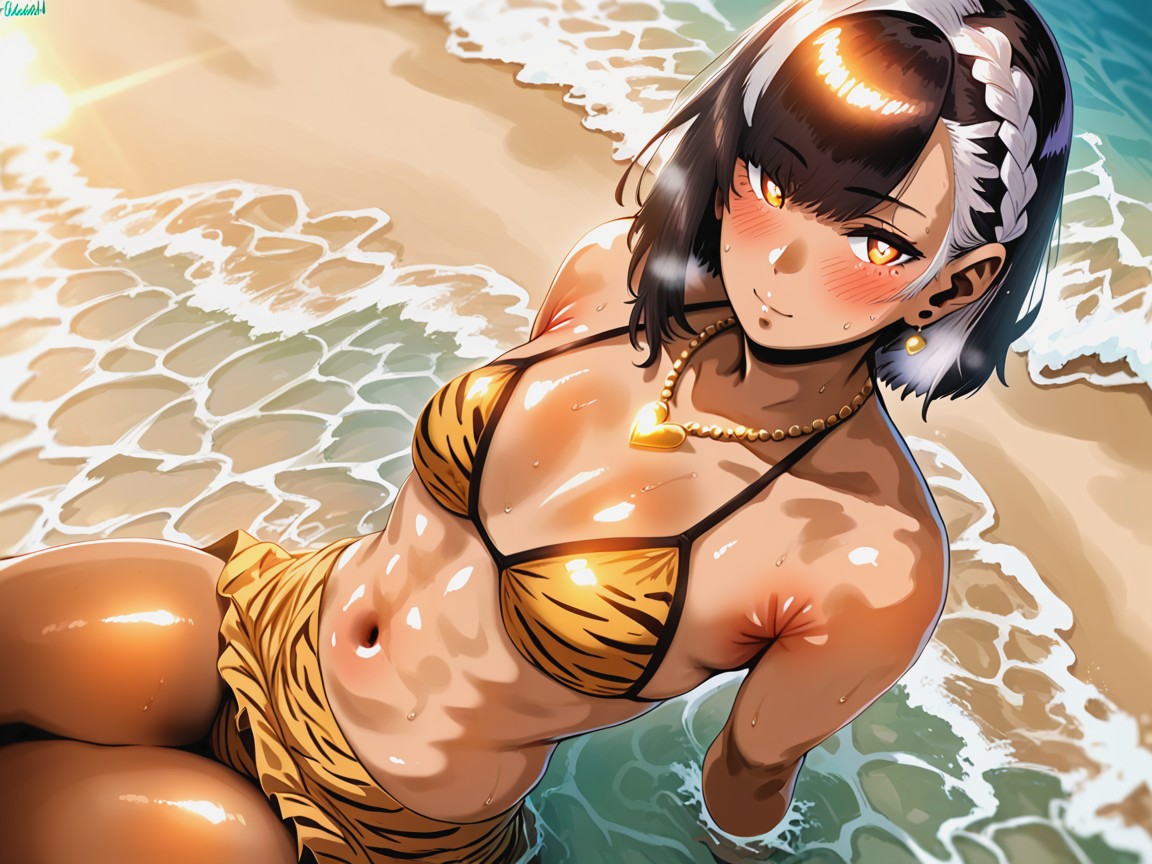 Bobcut, Squared Firm Ass, Bokeh Hentai AI Porn