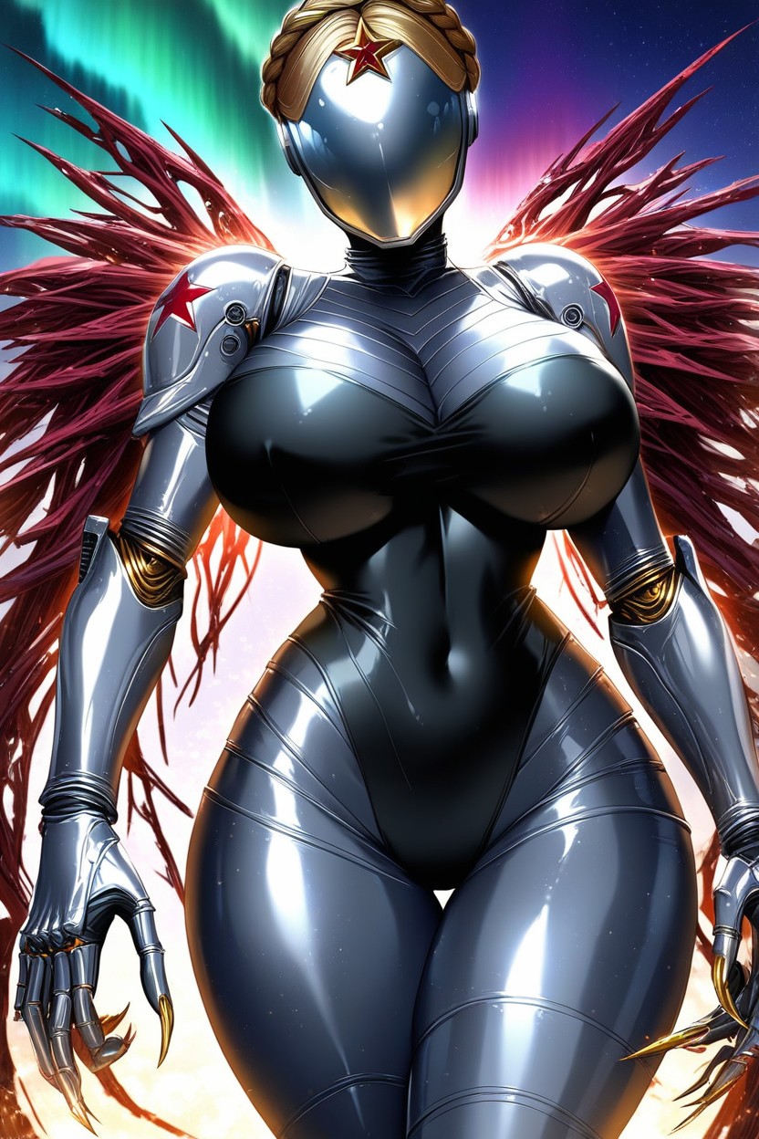 Metal Mask Over Eyes, Garuda (warframe), "suicune From Pokmon" O Hentai AI Porn