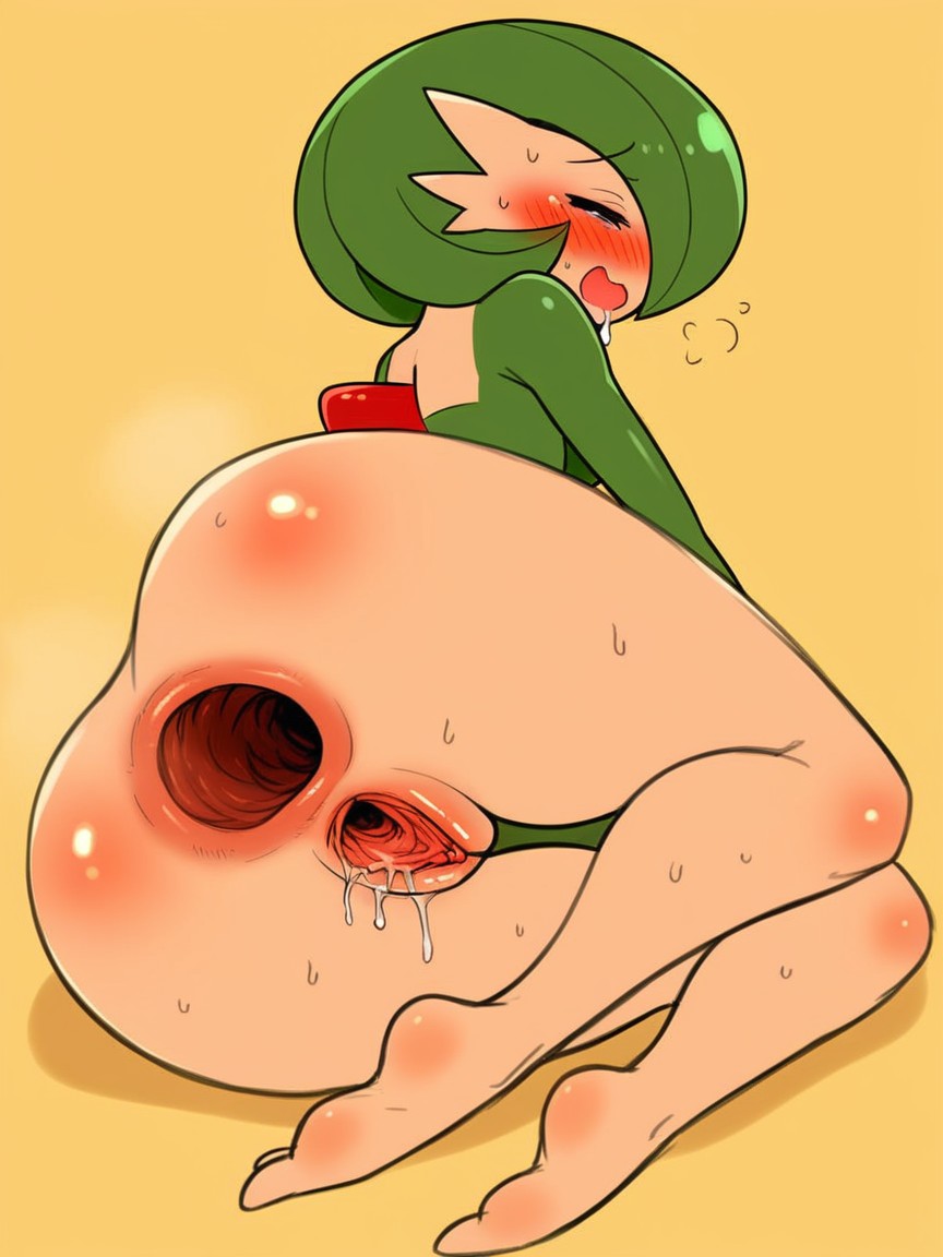Drooling, Orgasm, Spreading Urethra Hentai AI Porn