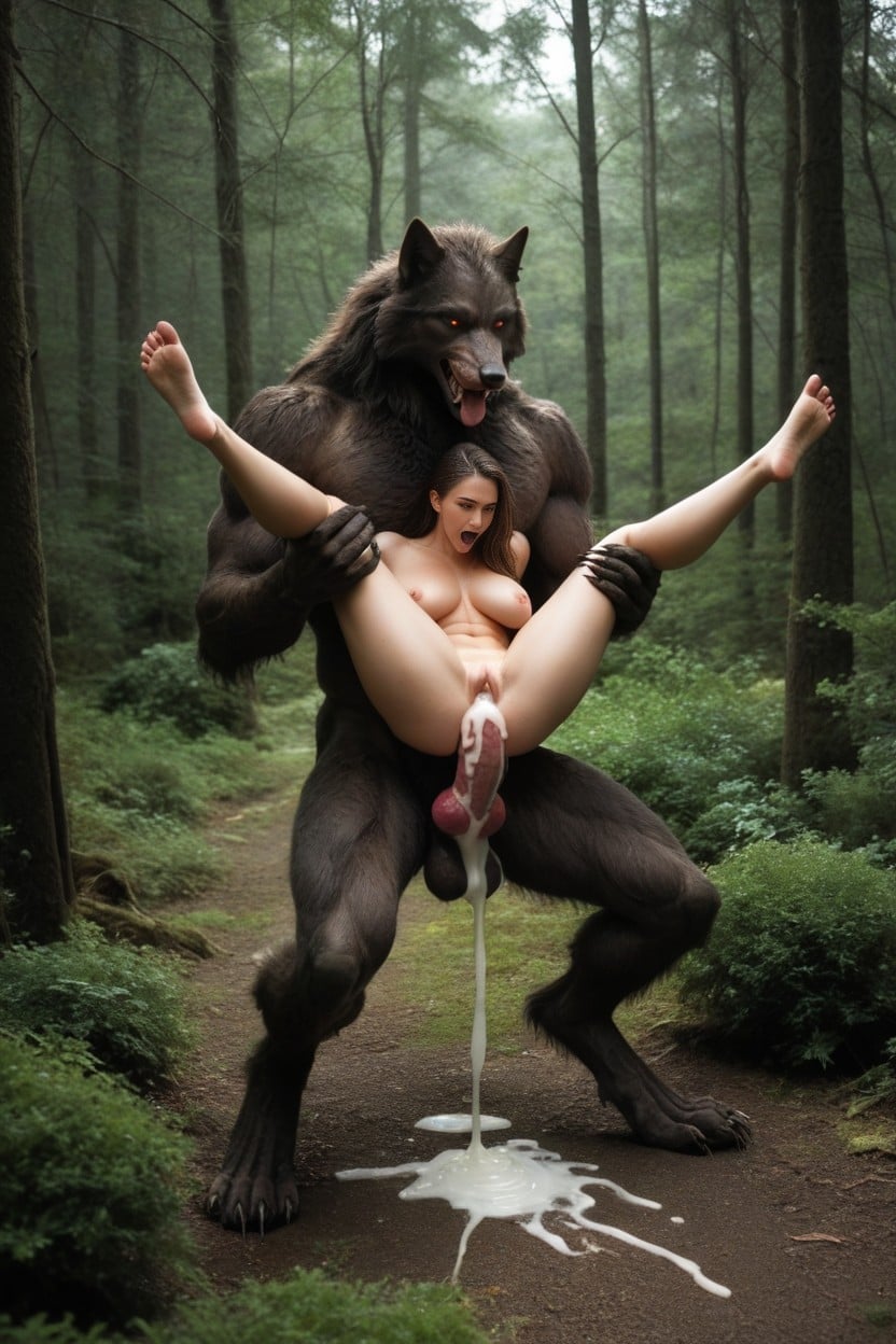 Werewolf Has Fangs, Creampie, Head AI Porn