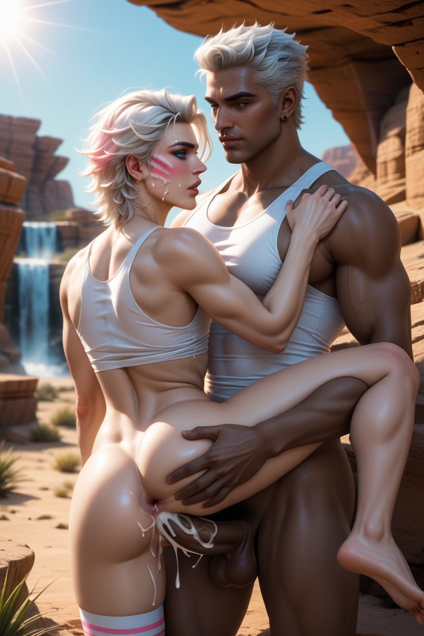 Massive, Creampie, Cumshot AI Gay Porn