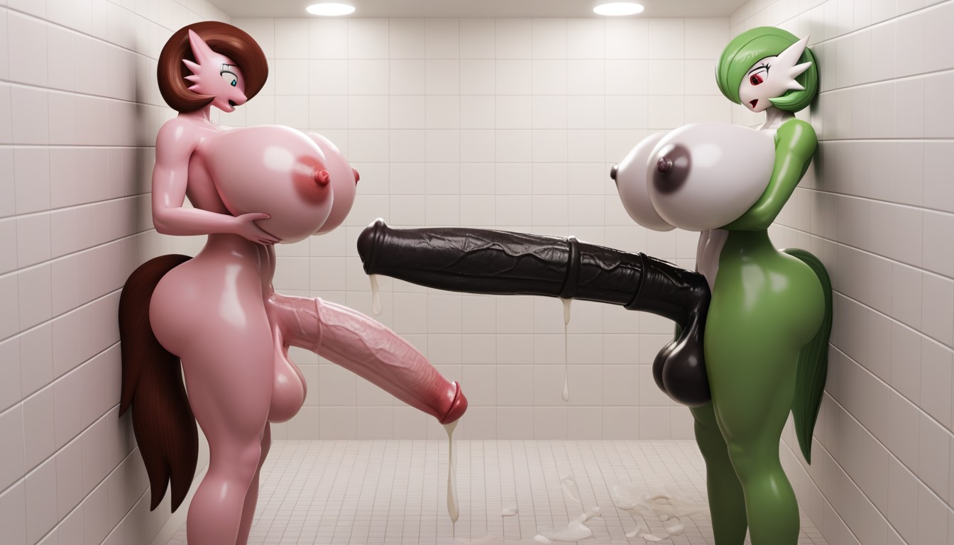 Cum On Body, Futanari, Penis Longer Than Legs Furry AI Porn