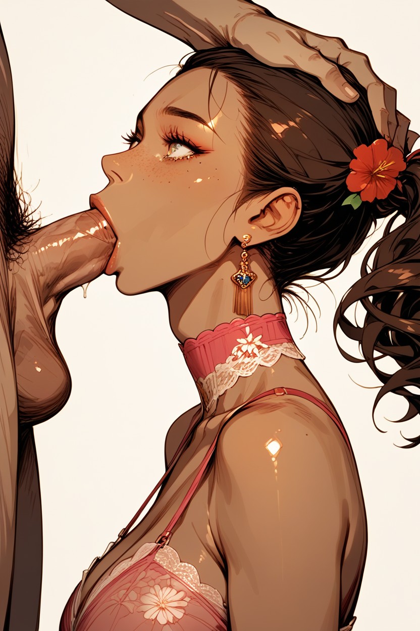 Large, Freckles, 18+ Hentai AI Porn