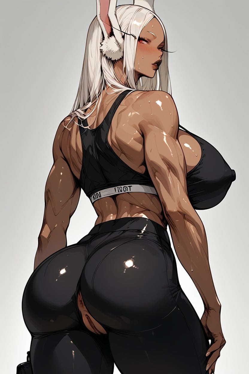 Sweaty, Massive Thighs, Extremely Sexual Hentai AI Porn