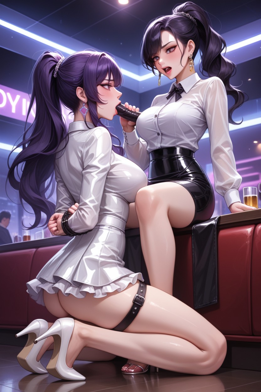 18+, Photorealism, Kneeling Hentai AI Porn