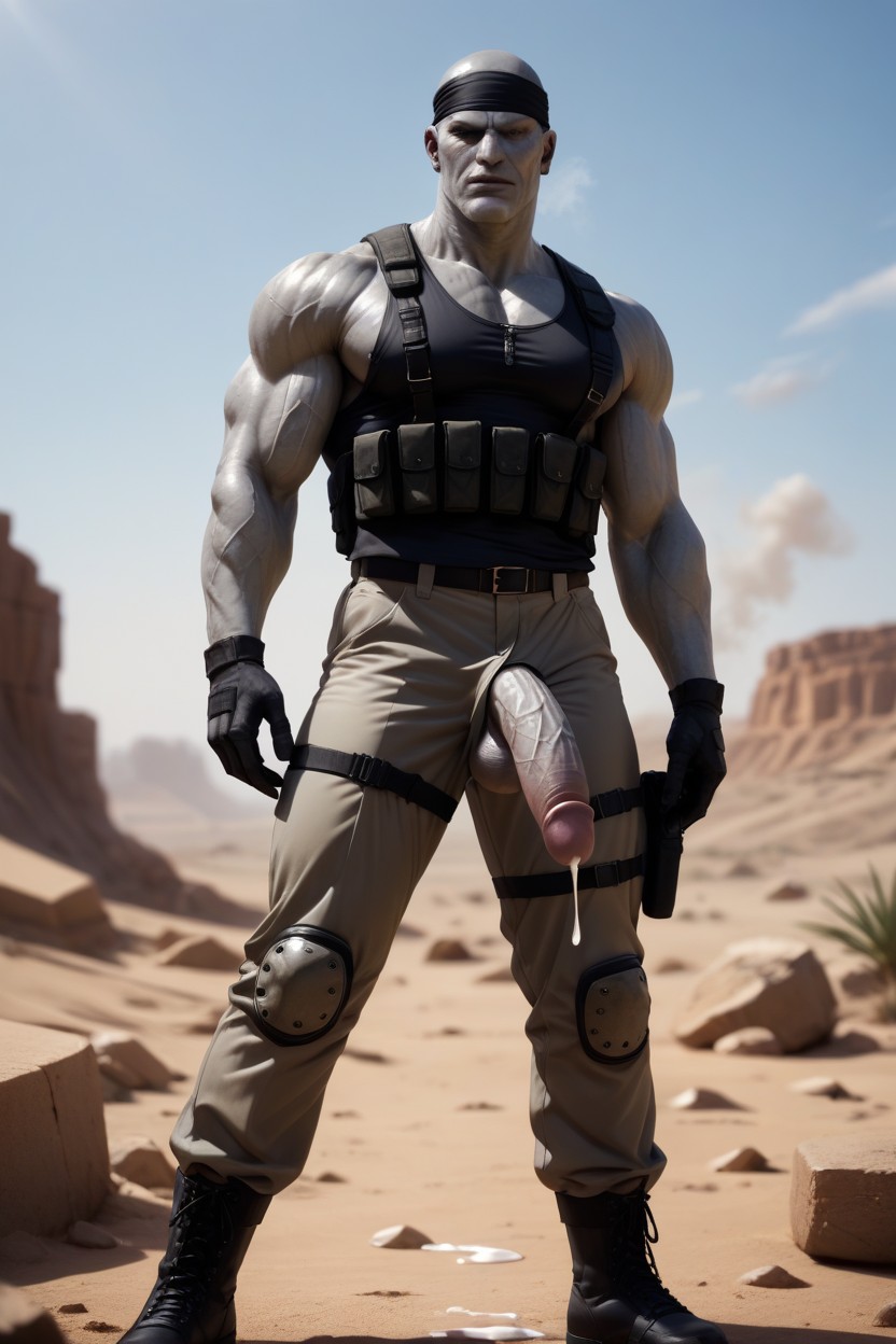 Yaoi, Black Insulator Vest, Very Aesthetic AI Gay Porn