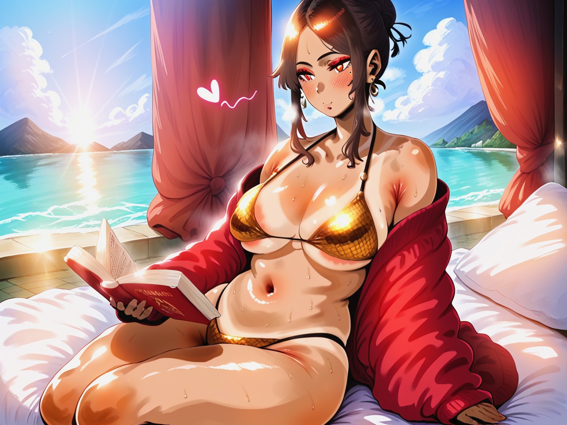 Wide Chest, 18+, Big Nipples Erect Under Clothes Hentai AI Porn