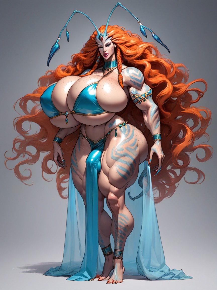 Full Lips, Sci Fi, Underboob Shemale AI Porn