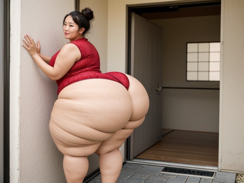 Cc Fake Breasts, Ass Passing Through Wall Women Stuck, Giant Ass AI Porn