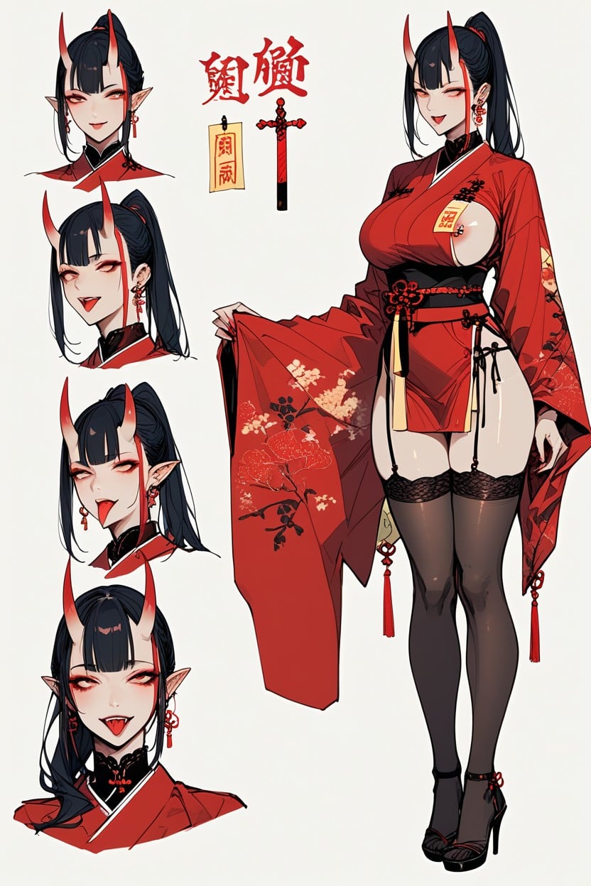 Perfect Body, Talismans, Ahegao Hentai AI Porn