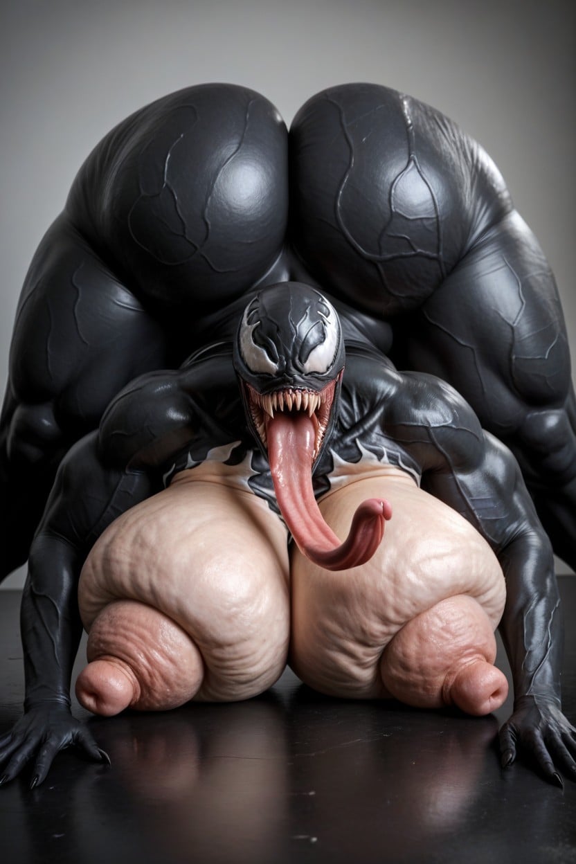 Wasp Waist, She Venom, Ultra High Details AIポルノ