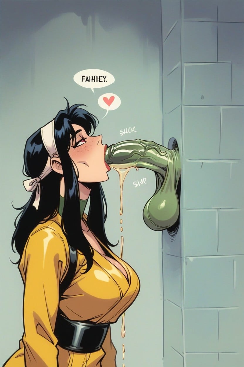Golden Shower, Back Alley, Funnel Overflowing Hentai AI Porn