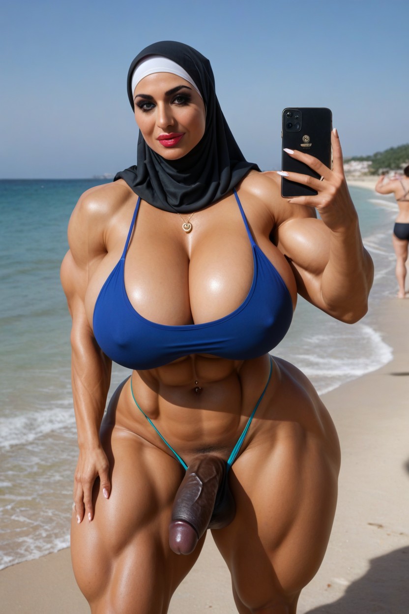 Hourglass, Black Cock, Bimbo Shemale AI Porn