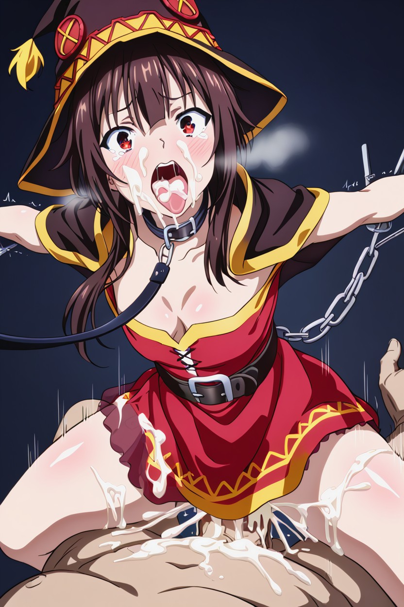 18+, Motion Lines, Thick Cum AIポルノ