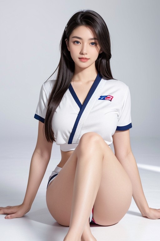Perfect Waist, Hyperrealistic Face Details, Pronounced Areola AI Porn
