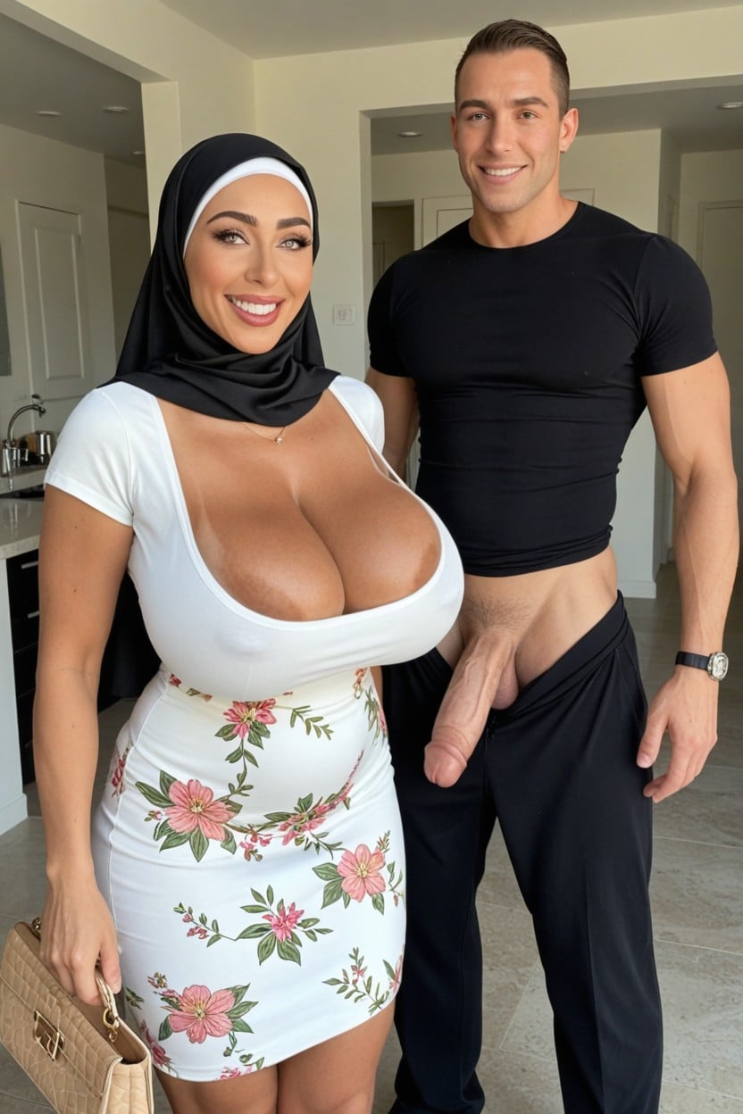 Thick Cock, Full Body, Most Beautiful Face AI Porn
