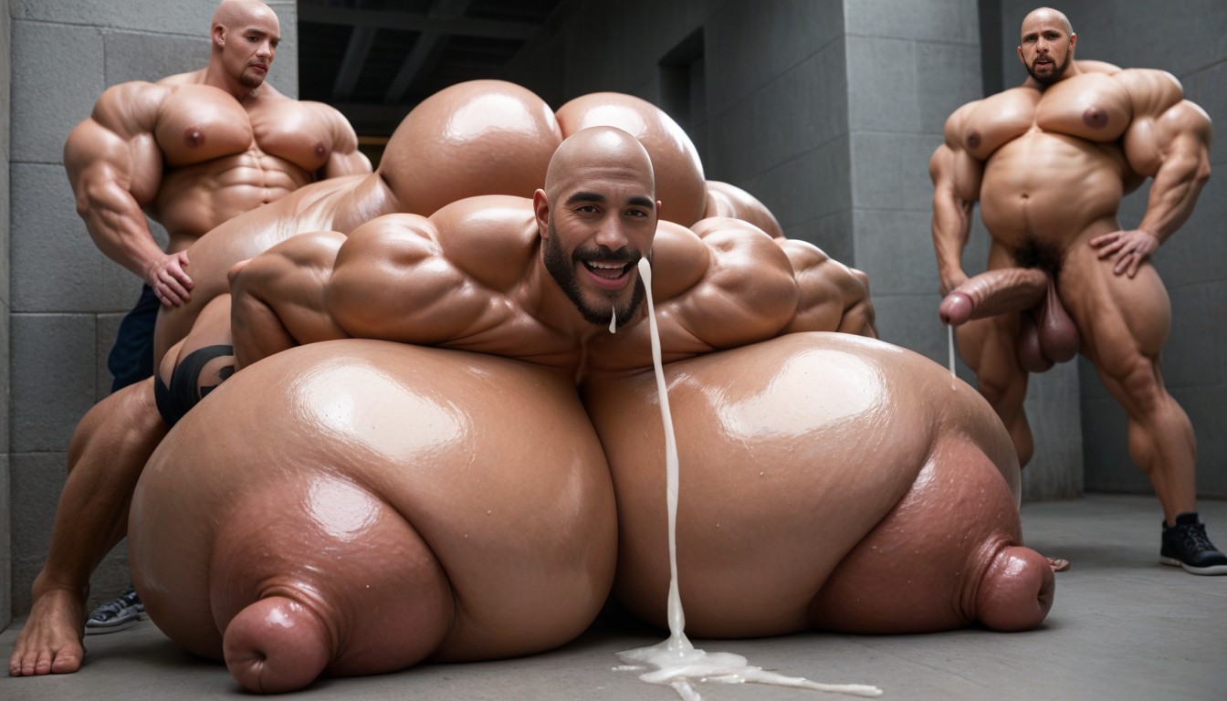 Sweaty, Massive Breast, Horny AI Porn
