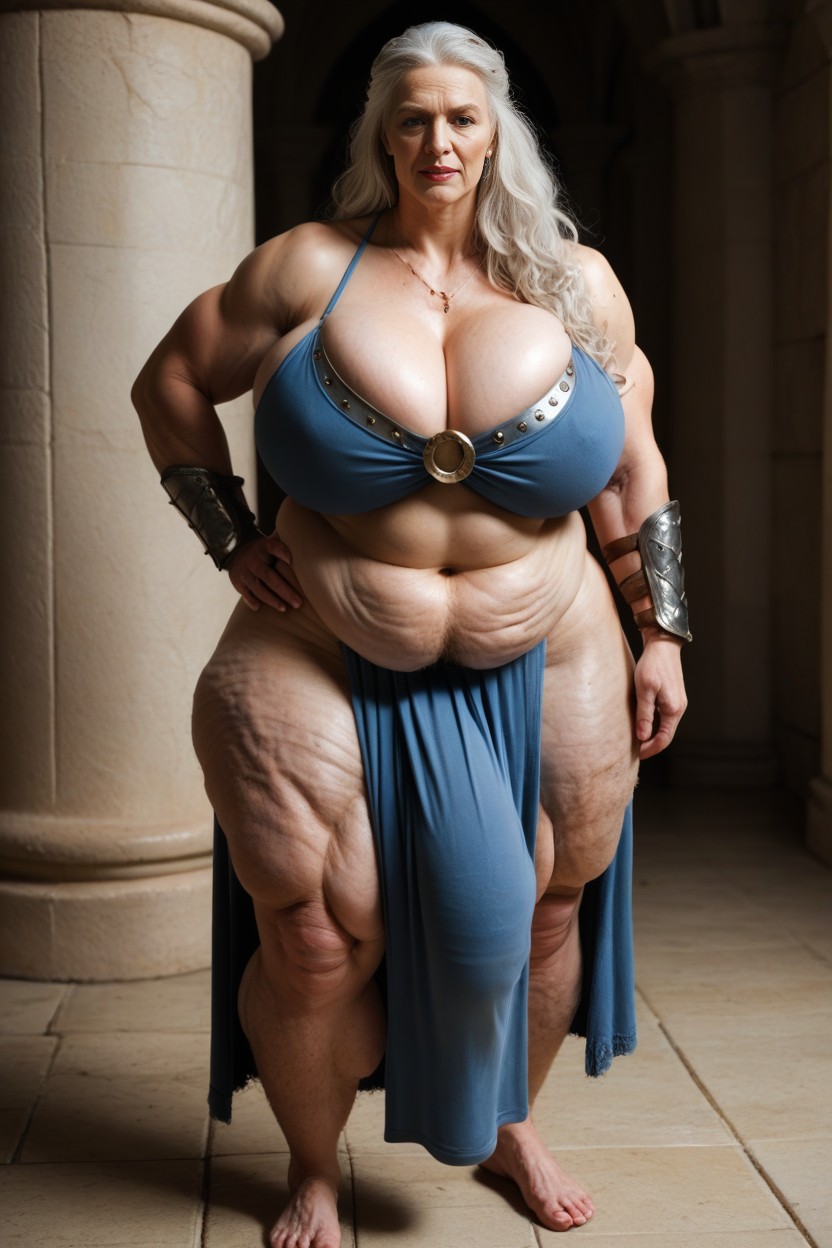 60+, Foreskin, Cellulite Legs AIポルノ