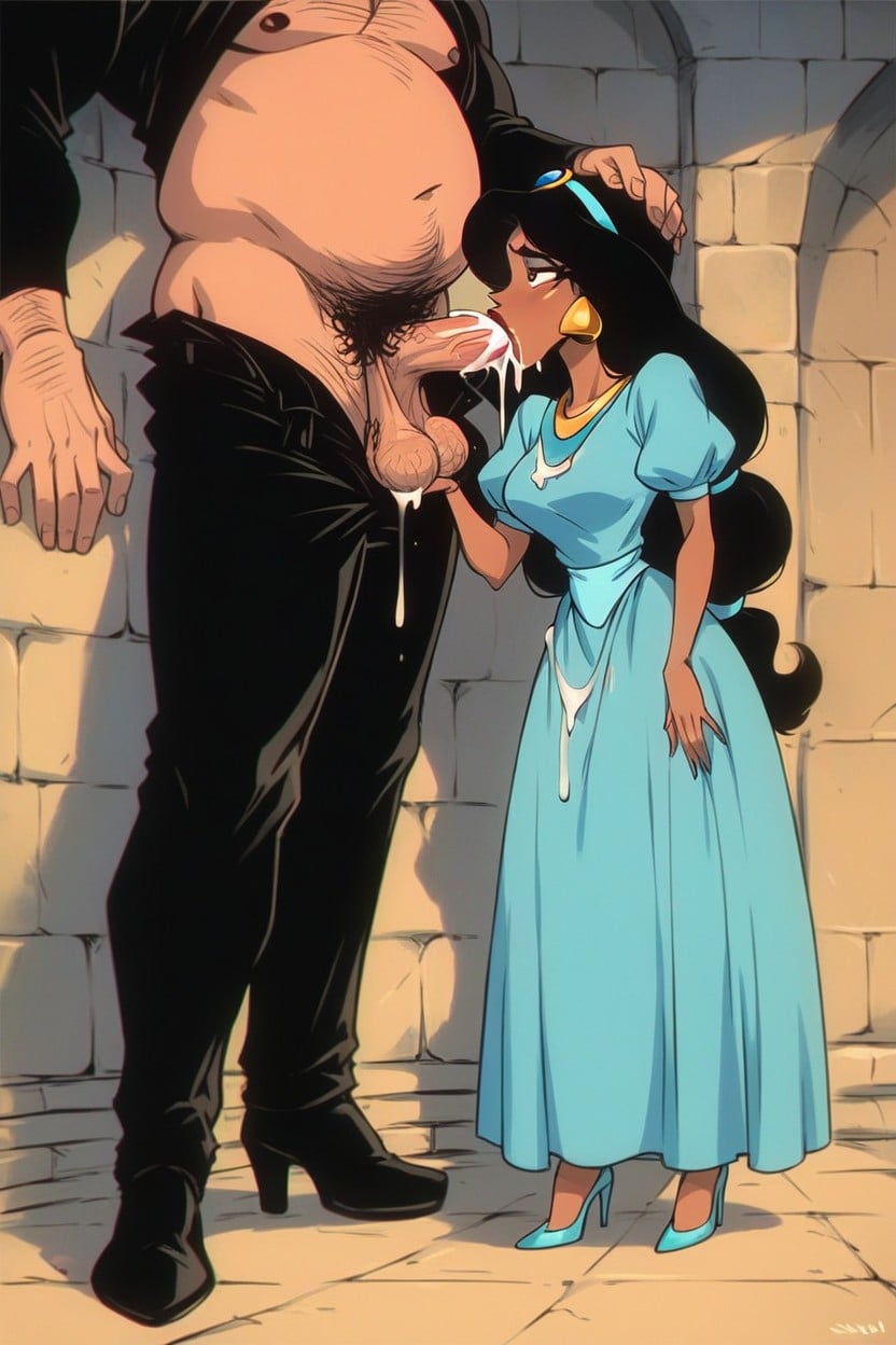 Disney Eyes, Rough Sex, Black Eye Shadow Hentai AI Porn