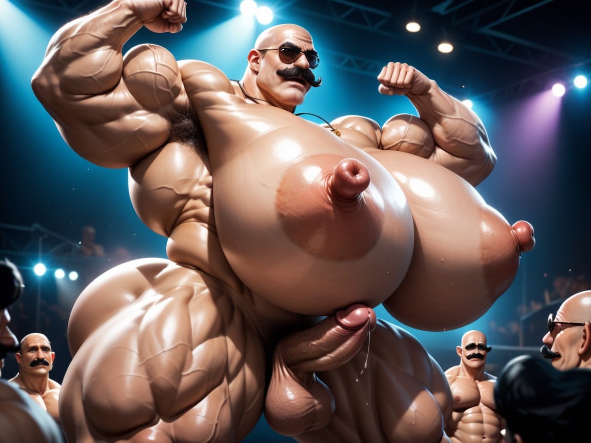 Small, Standing, Massive Ass AI Gay Porn