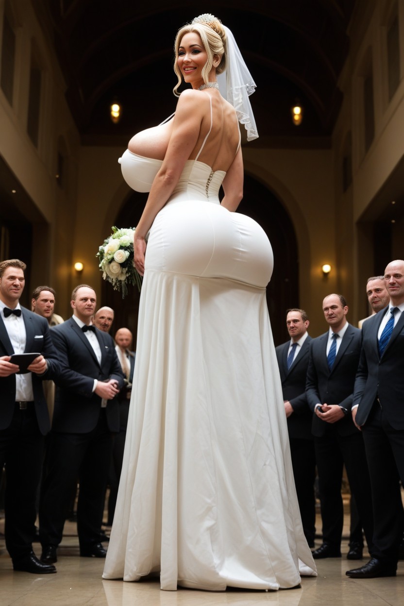 Mischievous (smiling While Blushing), Milky White Skin, Veil AI Porn