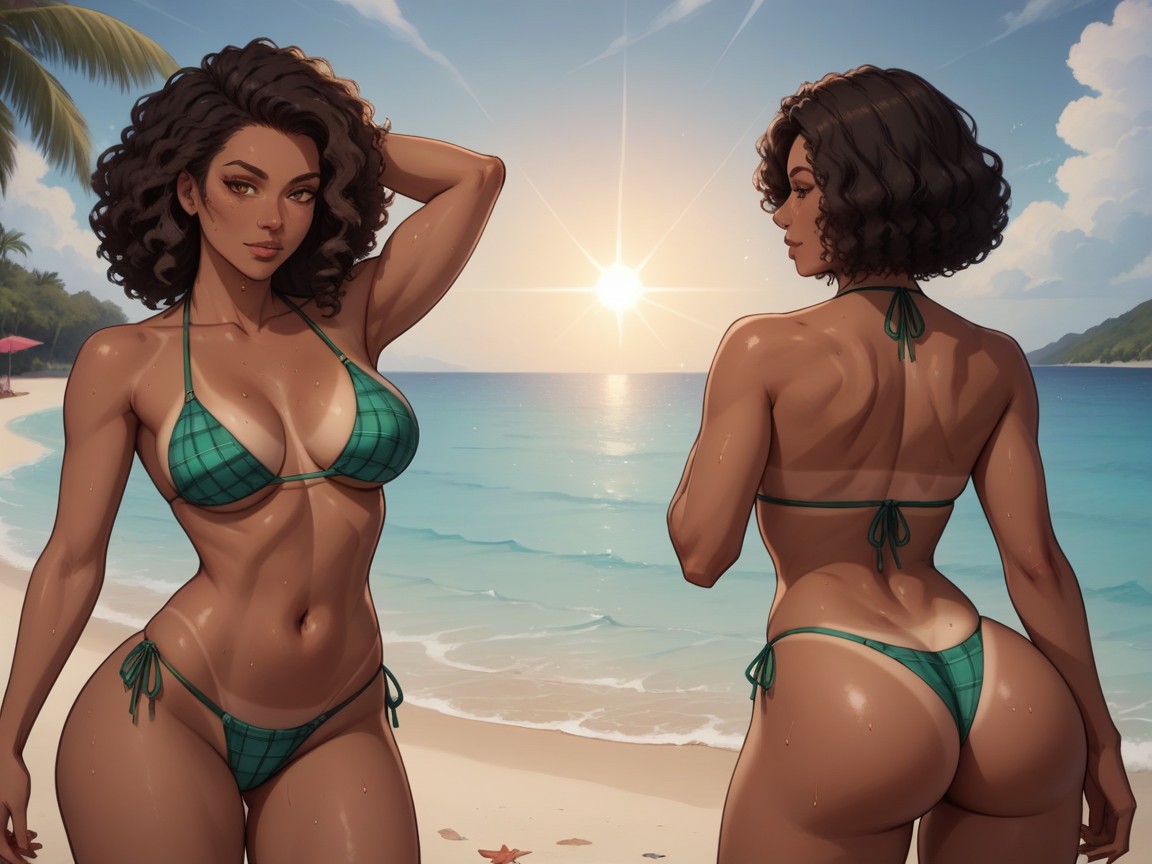 Party Rave, Chest And Hips Proportionate, Energetic Face Hentai AI Porn