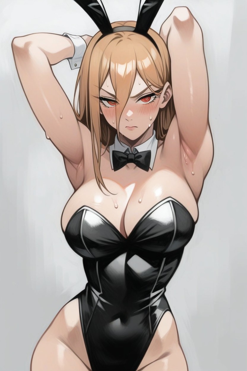 High Resolution, Perfect Anatomy, Arms Up Hentai AI Porn