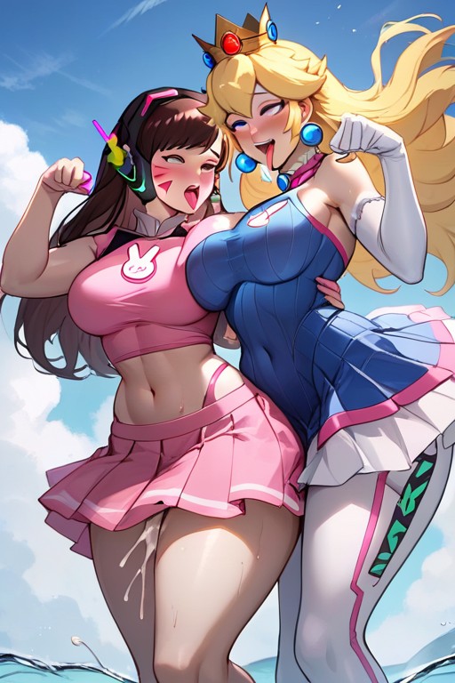 High Definition, Two Women, Dva From Overwacth AI Porn