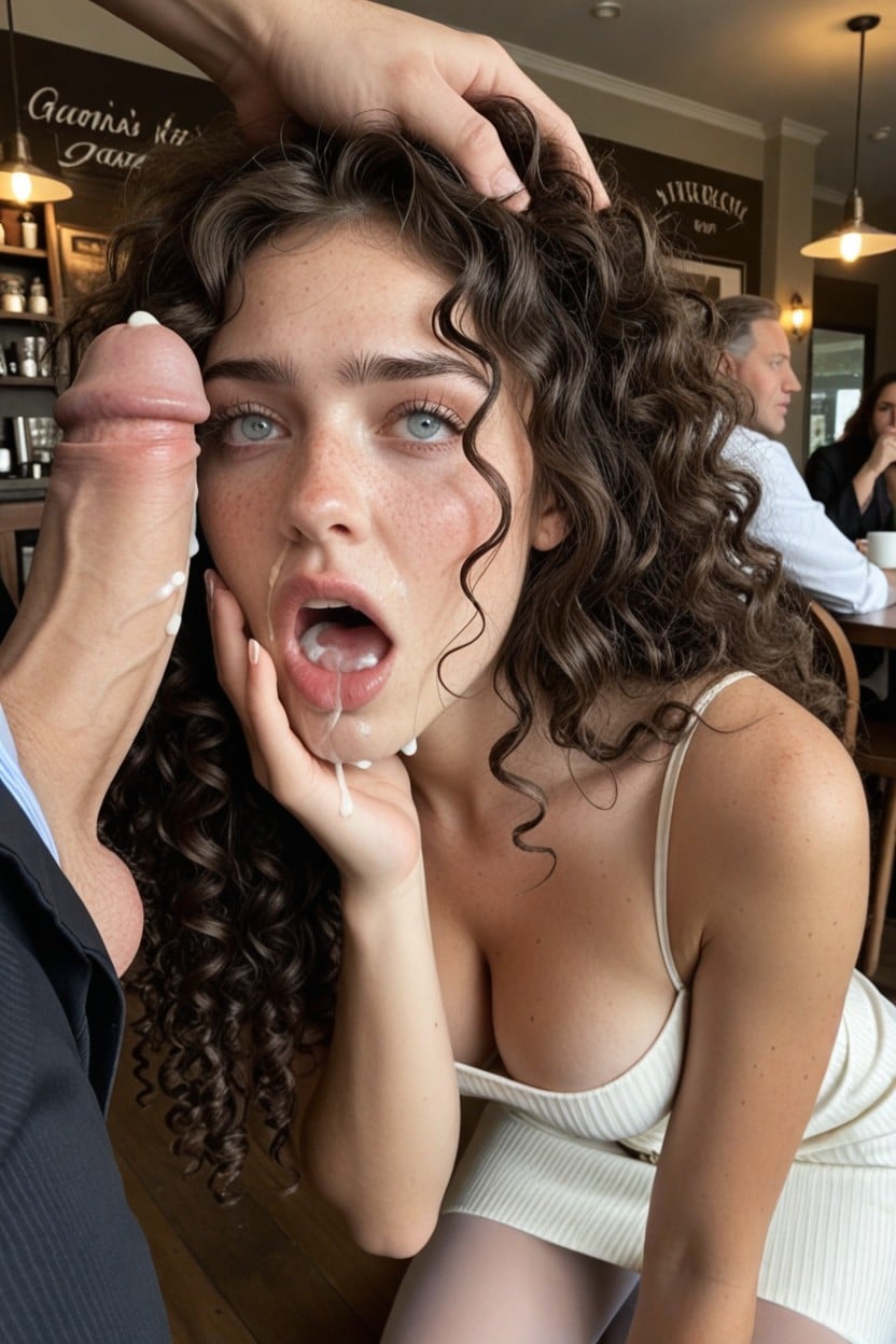 Pulling Hair, Cock Too Big, Face Visible AI Porn