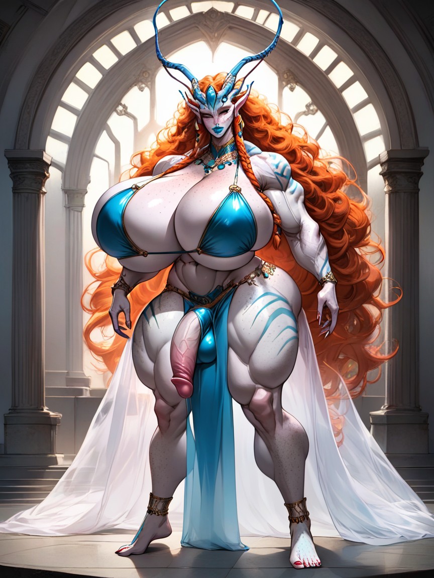 Ass Bigger Then Torso, Full Piercings, 18+ Shemale AI Porn