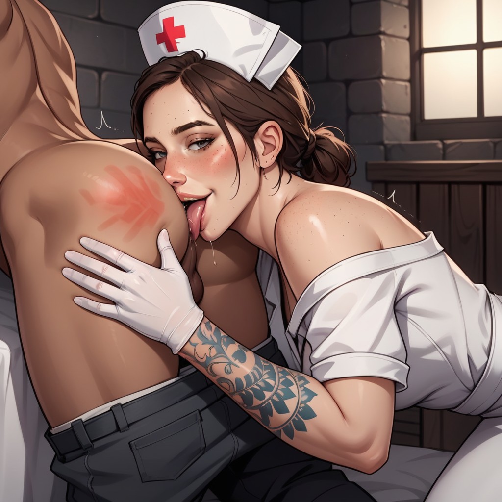 African Man Butt, Female Domination, Spanked Hentai AI Porn