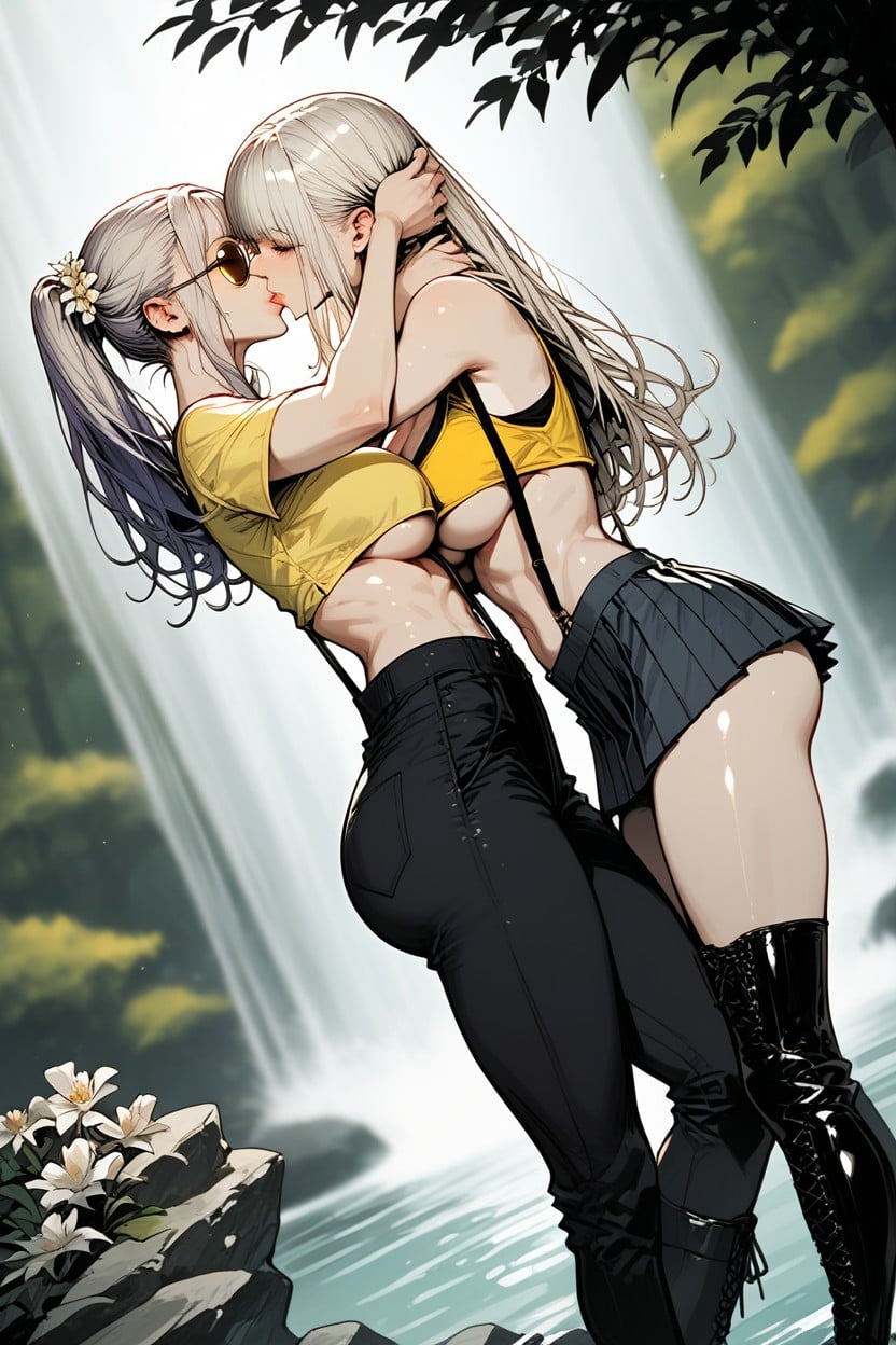 Thick Lips, Big Natural Breast, Gloss Lips Hentai AI Porn