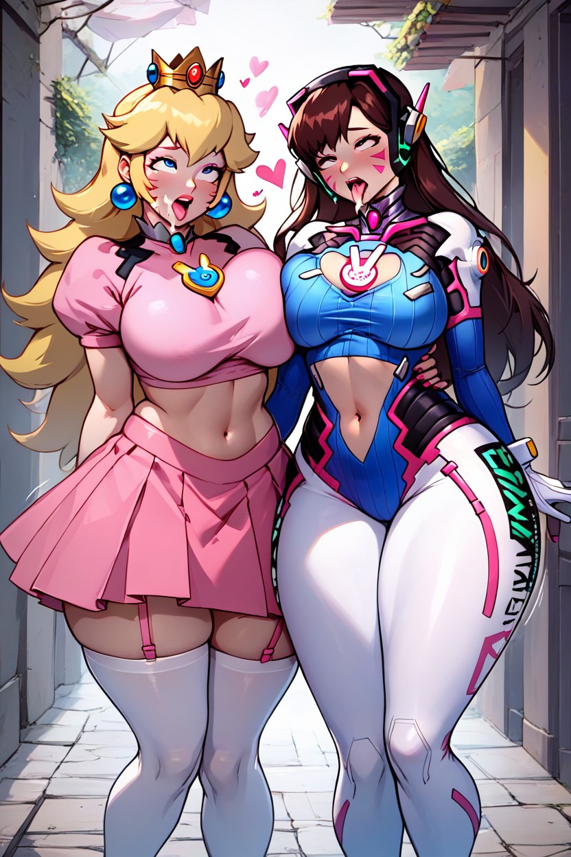 Full Original Skin, Very Big Ass, Hourglass Body Heart-shaped Opening In The Chest AI Porn