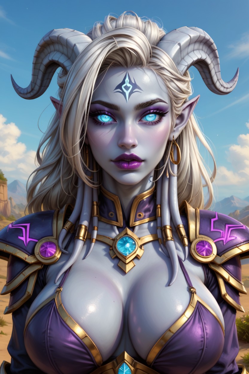 Hdr, Female Draenei, Hyper Length AI Porn