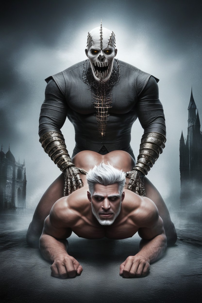 Large Cock, Check That The Body Positions Are Realistic And Possible In Real Life, Two Men Fucking AI Gay Porn