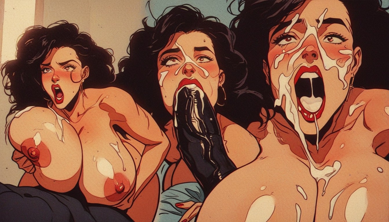 Bukakke, Ultra Detailed, Mouning AI Porn