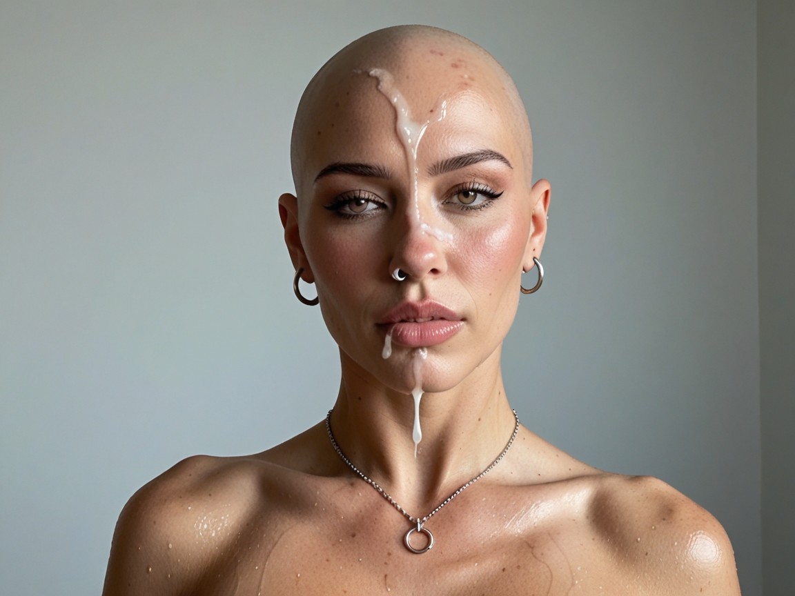 Cute, Full-face Blush, Pierced Nose AI Porn